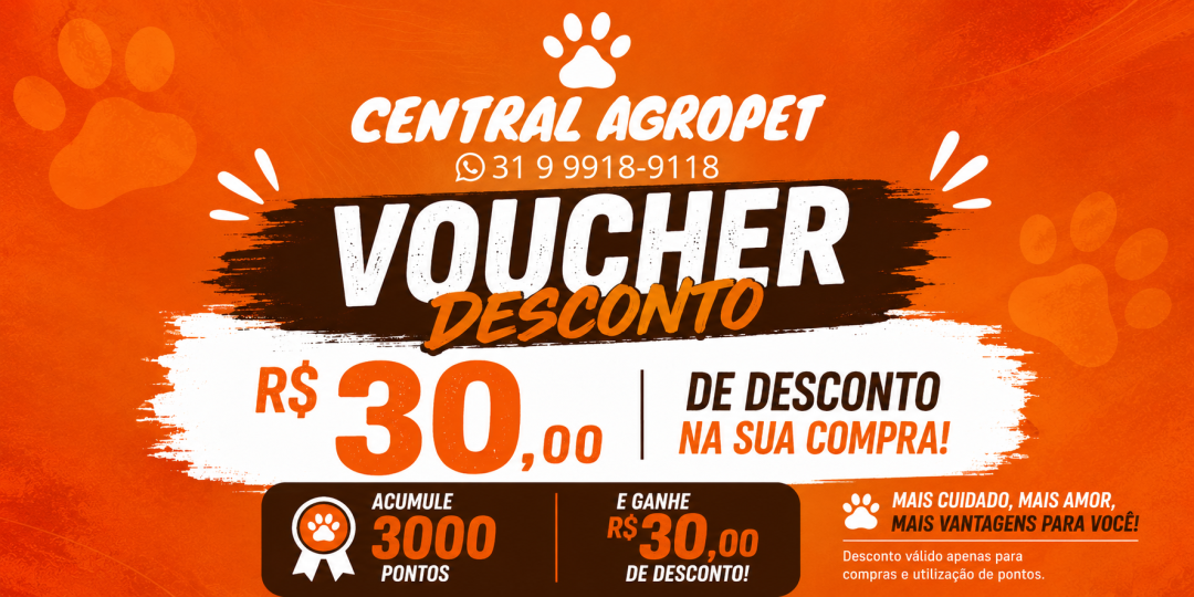 Voucher de R$ 30